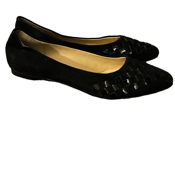 NEW!!! Woman’s designer Estée Lauder woven black flats; sz 7 - Picture 4 of 8